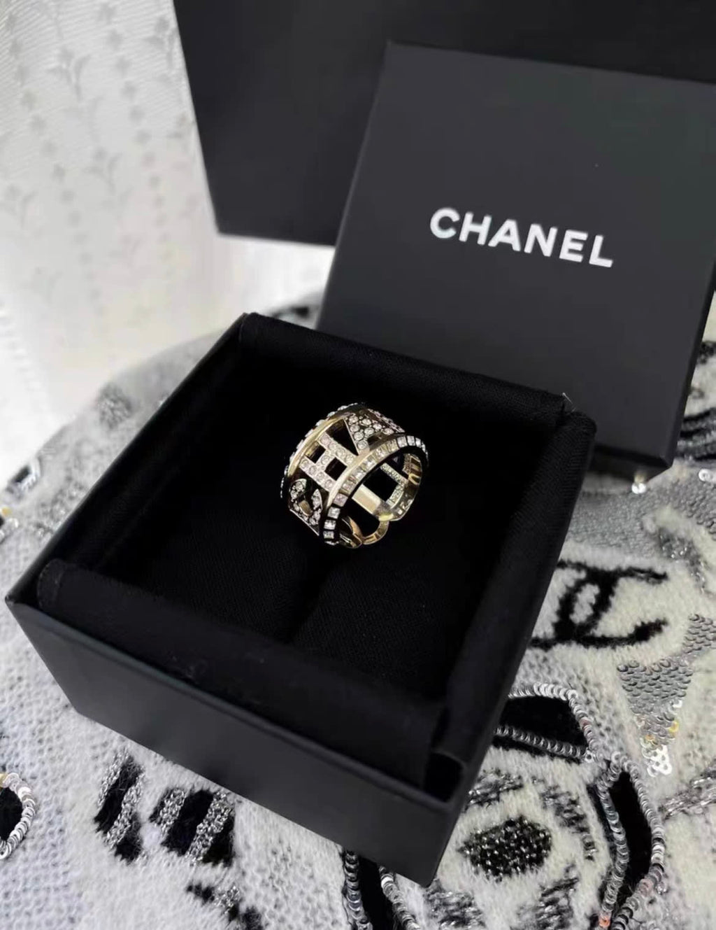 Chanel 24C ring, size 54, new with box