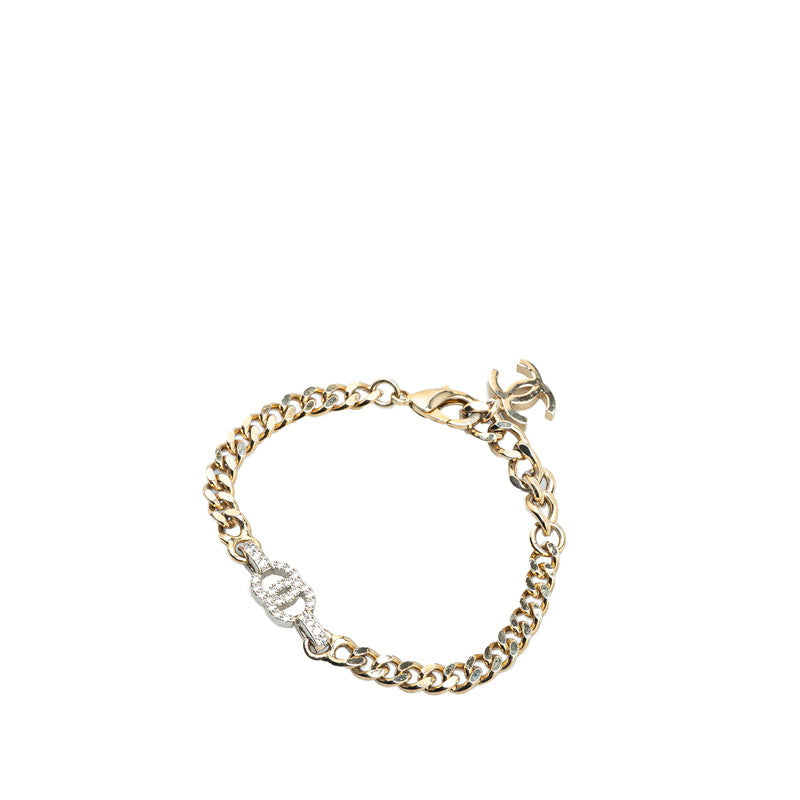 Chanel Coco Mark Rhinestone Bracelet