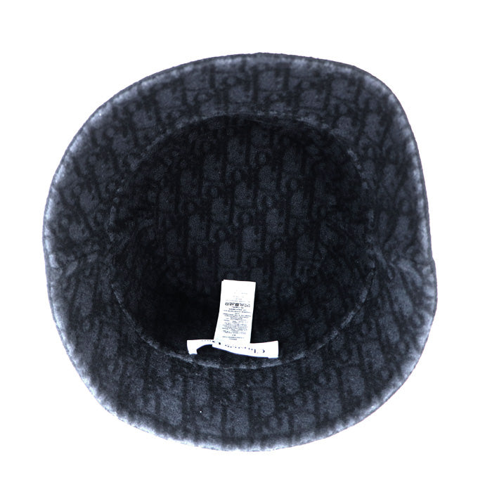 Dior Oblique Wool Silk Bucket Hat
