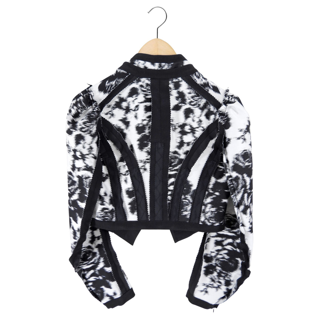 Erdem Spring 2019 Runway Brice Crop Victorian Style Jacket - S