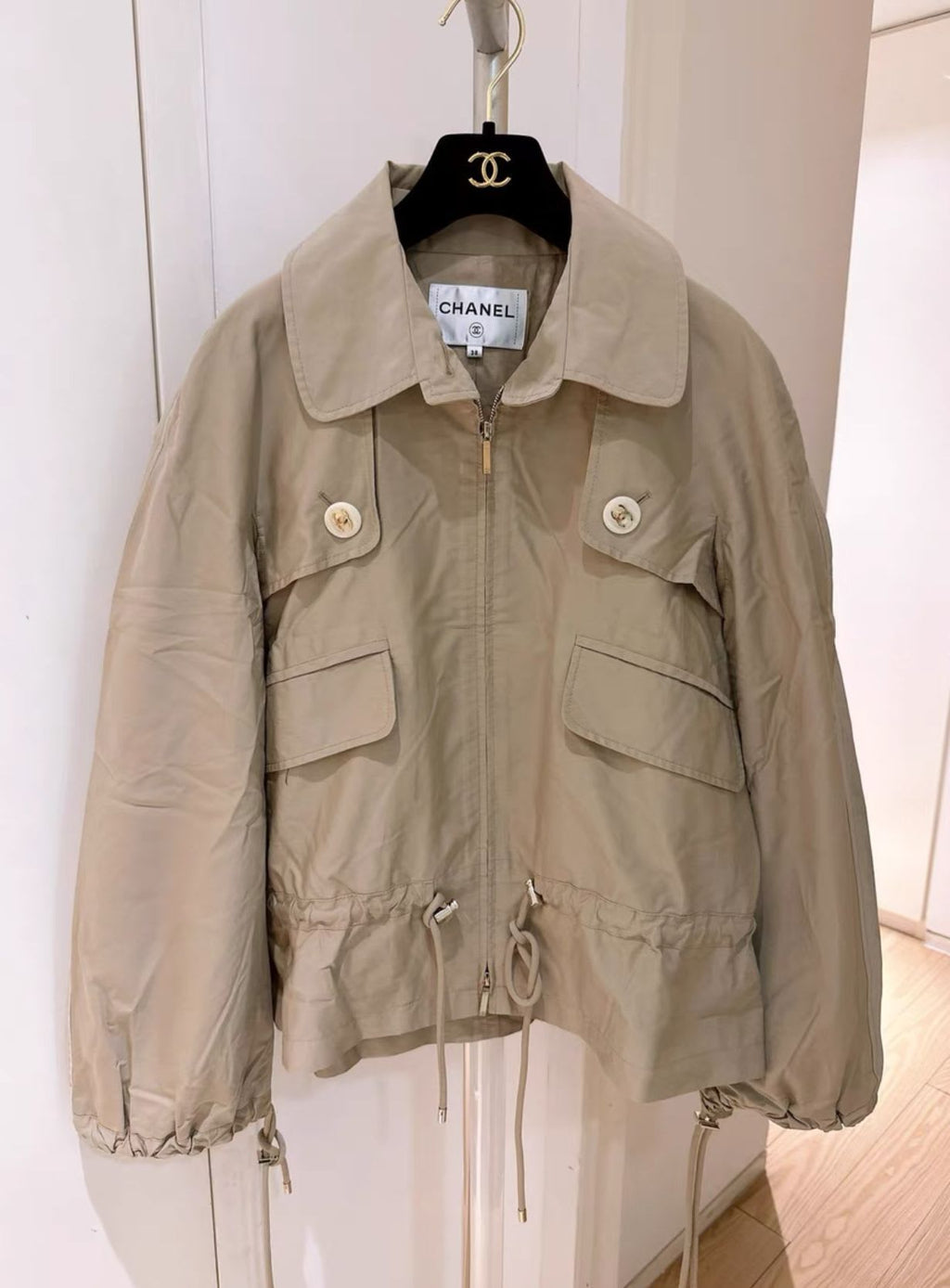 Chanel 18 windbreaker Jacket