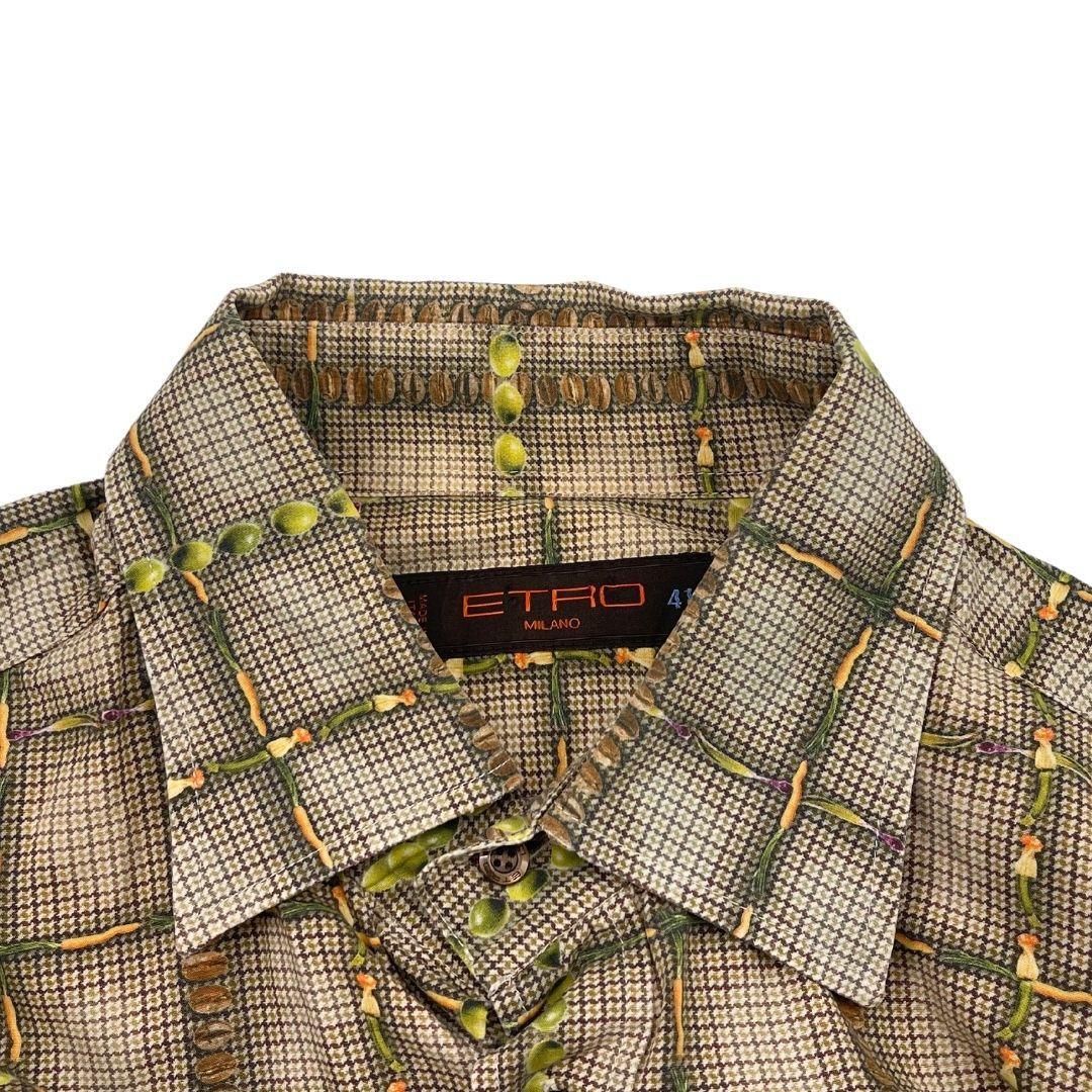 Etro Button-Down Shirt - Men's 41