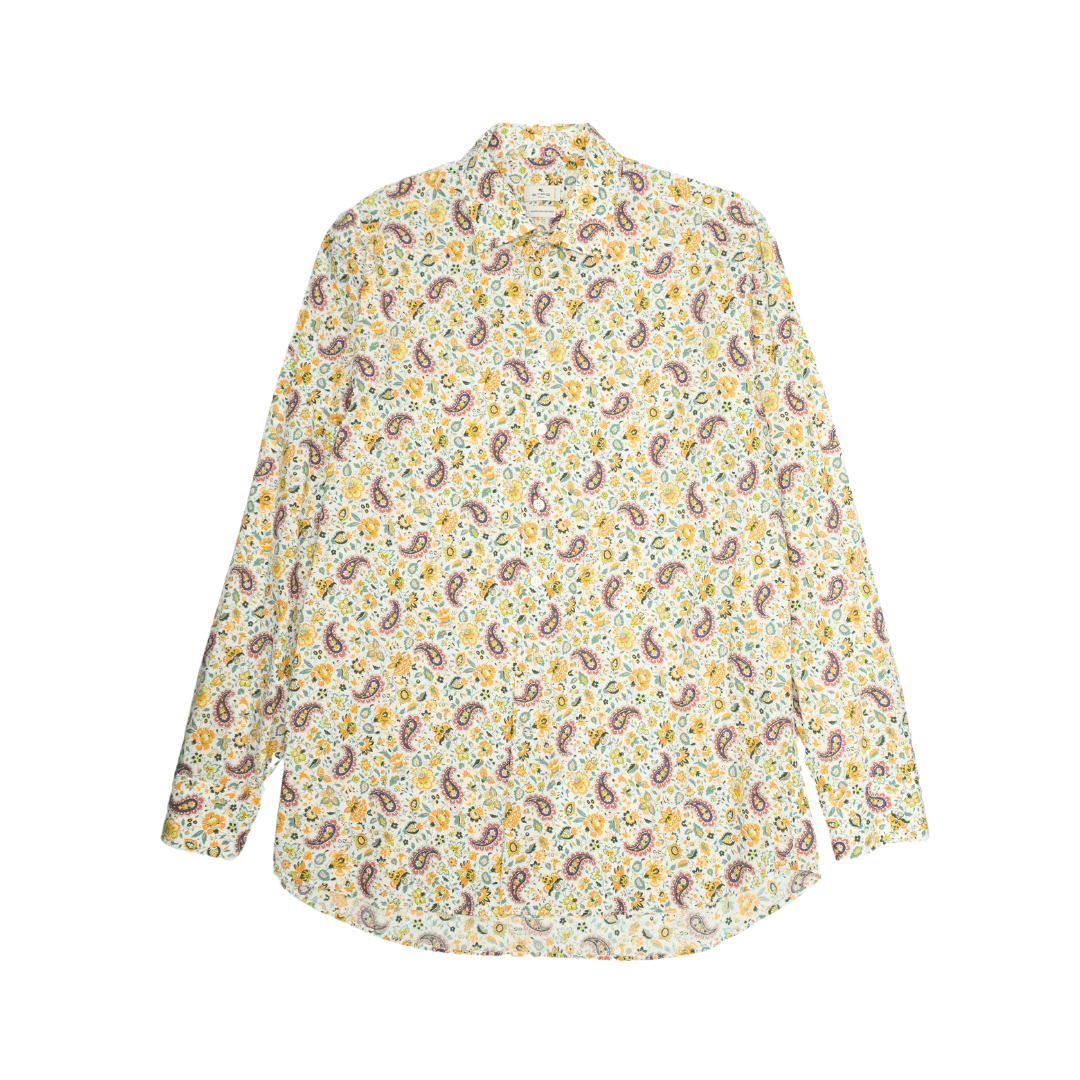 Etro Button-Down Shirt - Men's 43