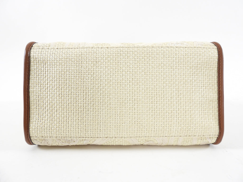 Etro Globetrotter Small Embroidered Tote Bag