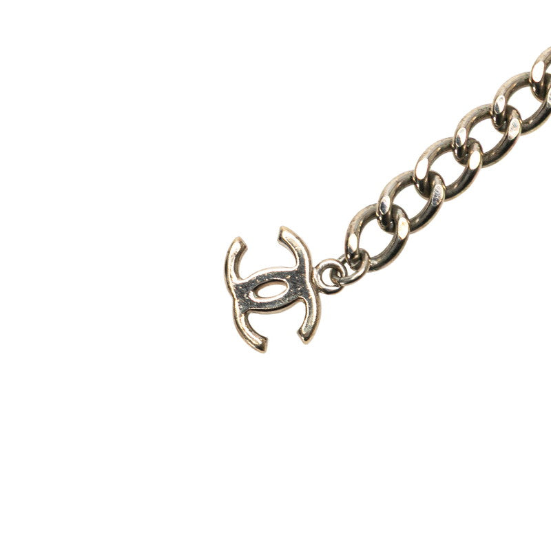 Chanel Coco Mark CHANEL Logo Necklace