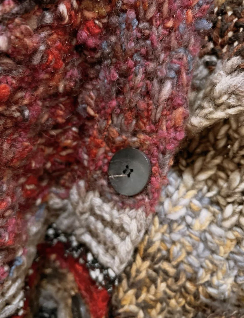 Christian Dior colourful knitted igan