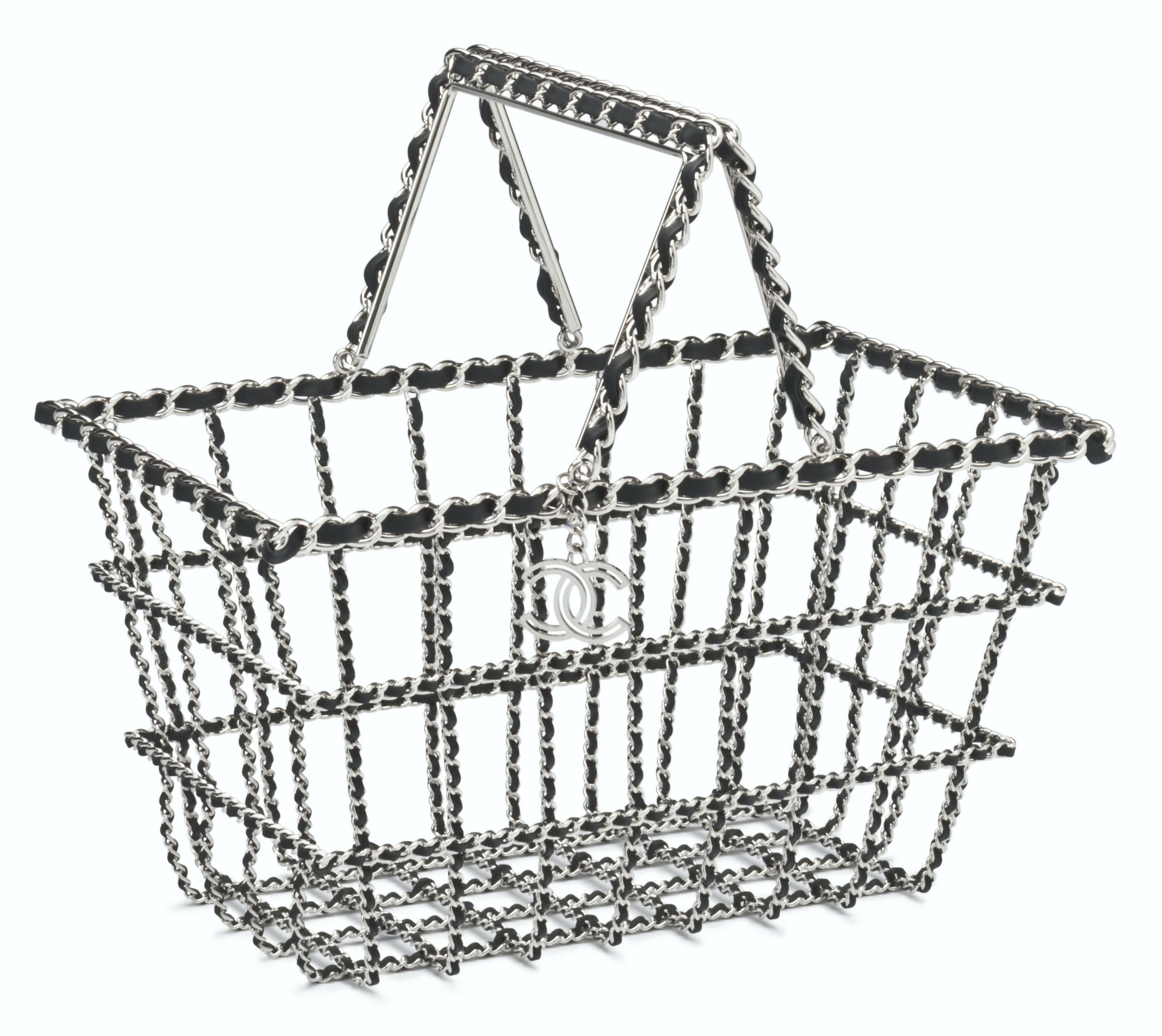 Chanel Large Shopping Basket Bag – Fall/Winter 2014 Runway Collection