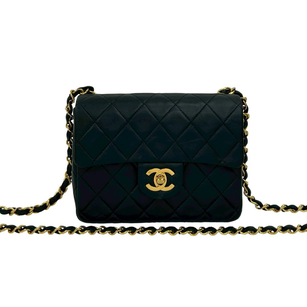 Chanel Mini Matelassé Lambskin Shoulder Bag