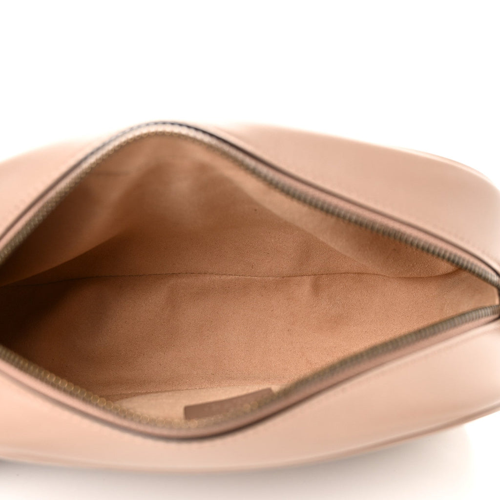 Calfskin Matelasse Small GG Marmont Chain Shoulder Bag Porcelain Rose