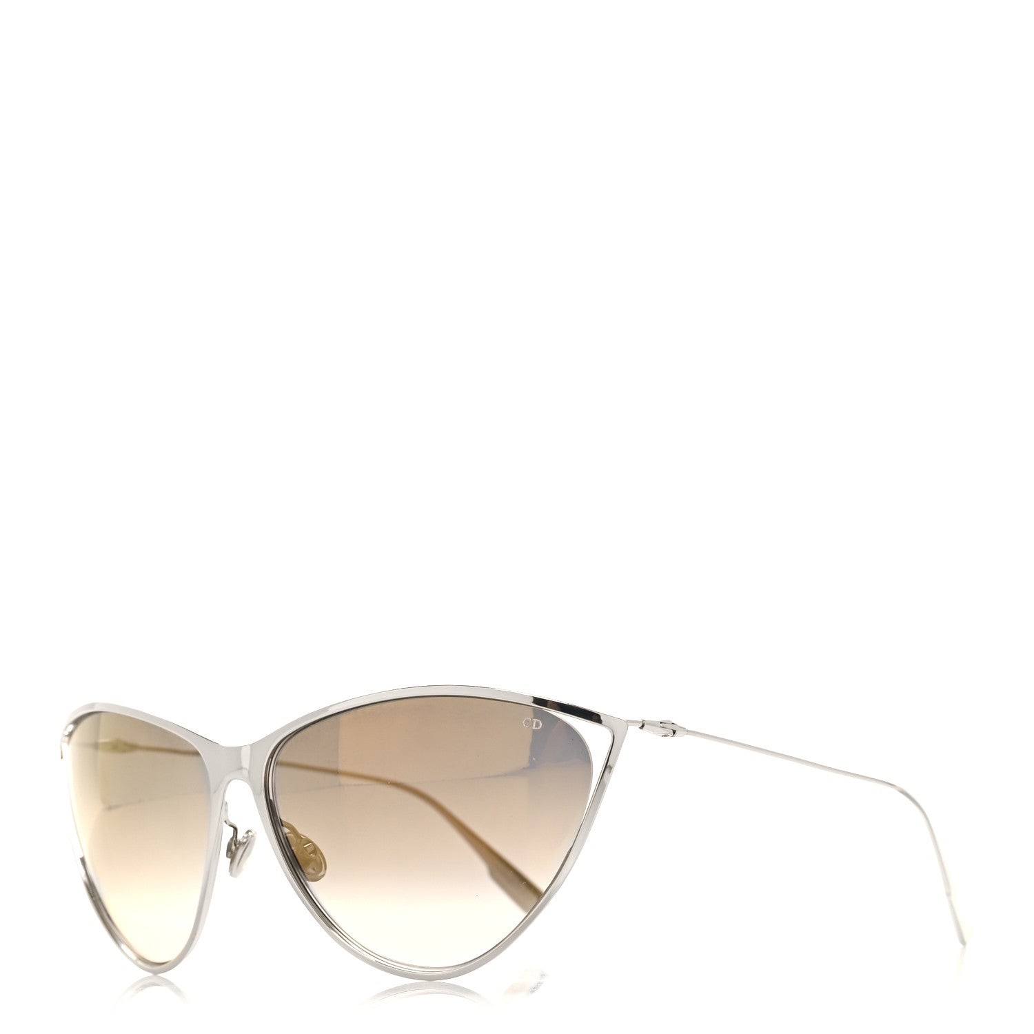 Metal Dior New Motard Sunglasses Silver