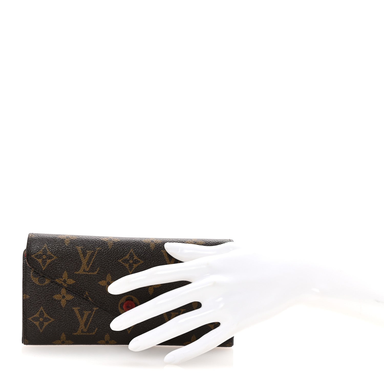 Monogram Josephine Wallet Red