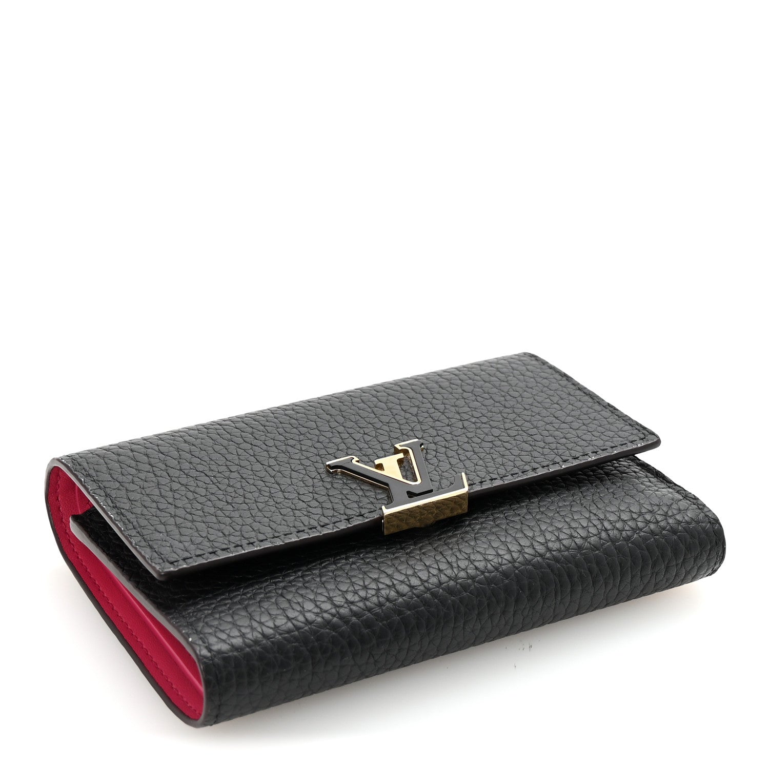 Taurillon Capucines Wallet Black