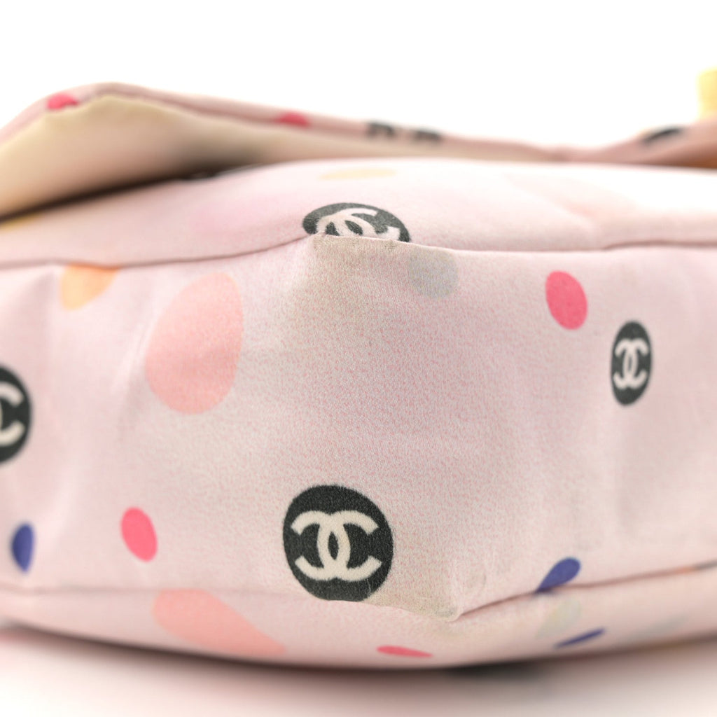 Satin Printed Small Single Flap Mutlicolor