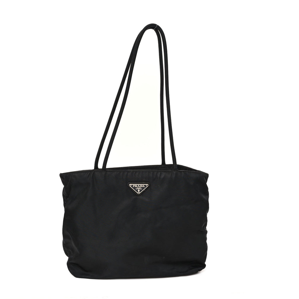 Tessuto Nylon Shoulder Bag Black