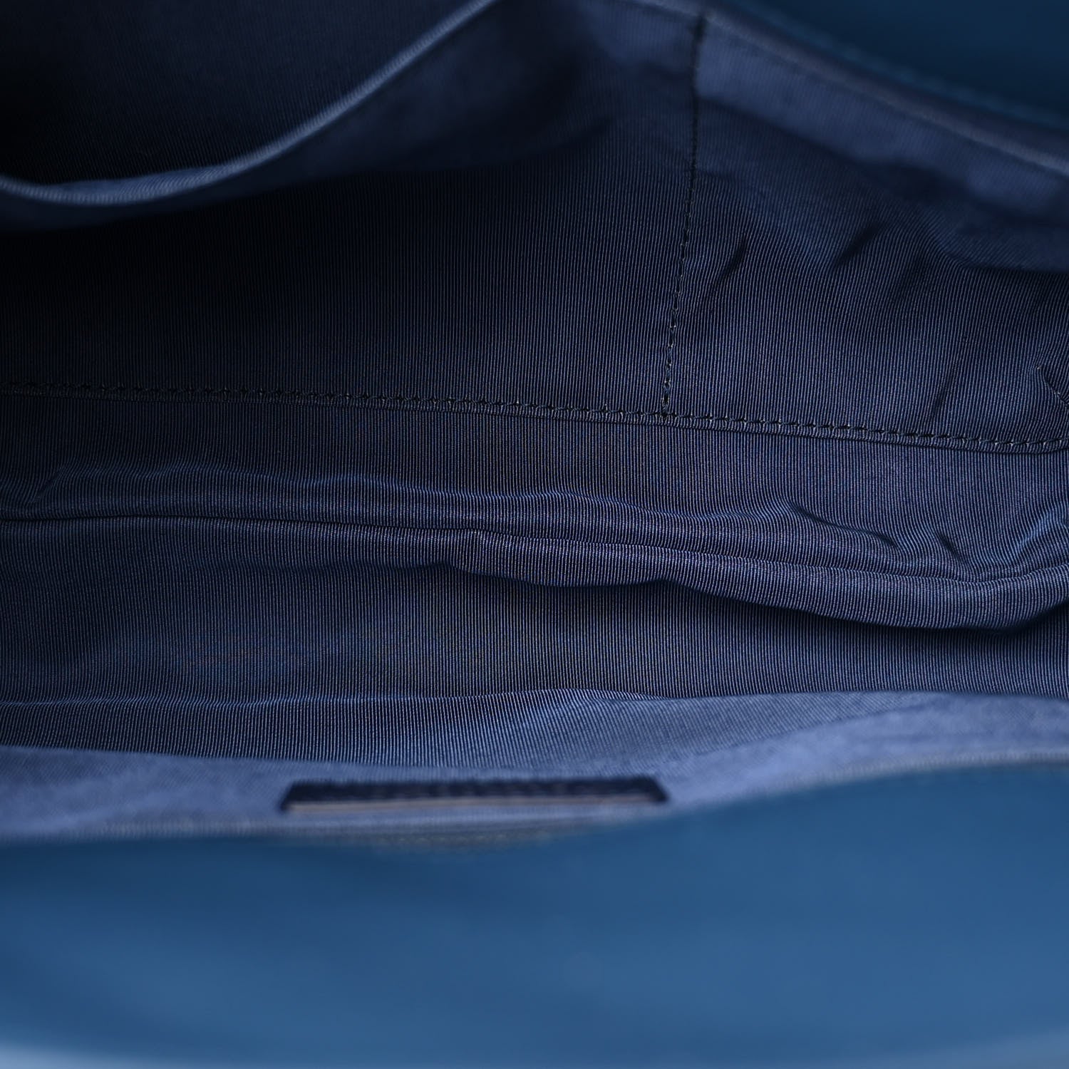 Lambskin Quilted Medium Urban Delight Tote Blue