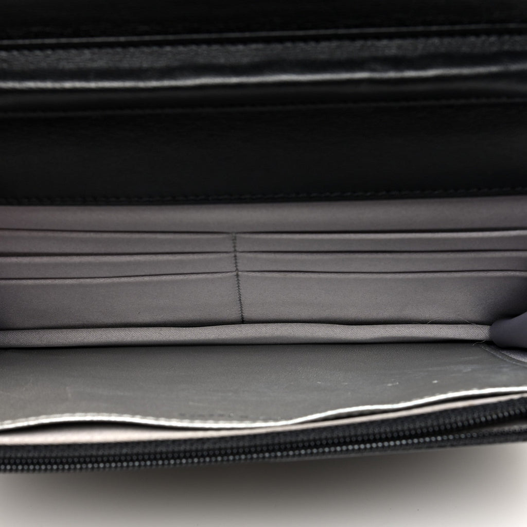 Lambskin Camellia Embossed Wallet on Chain WOC