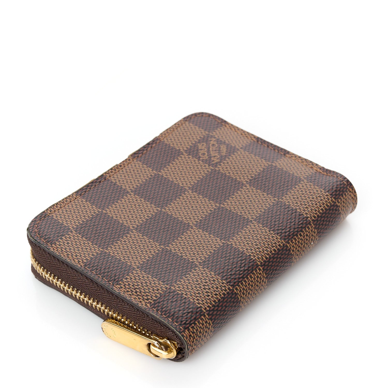 Damier Ebene Zippy Coin Purse