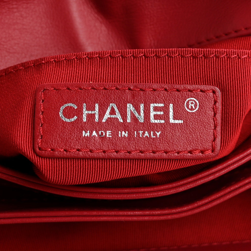 Calfskin Mini Tramezzo Flap Red