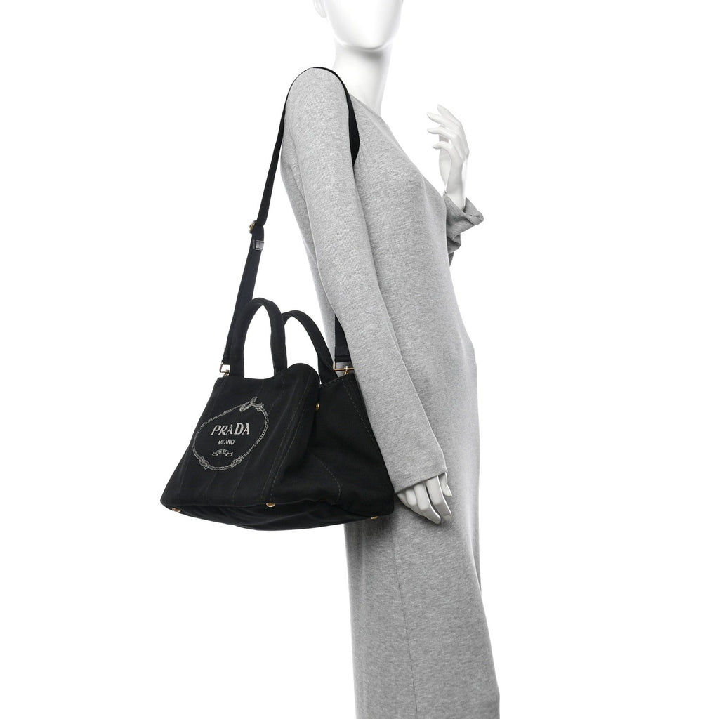 Canapa Logo Tote Black
