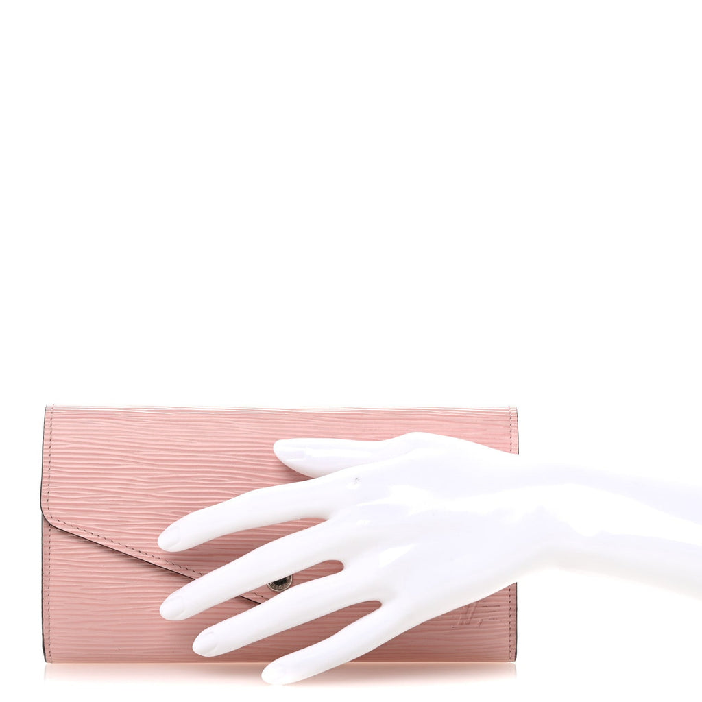 Epi Sarah Wallet NM Rose Ballerine