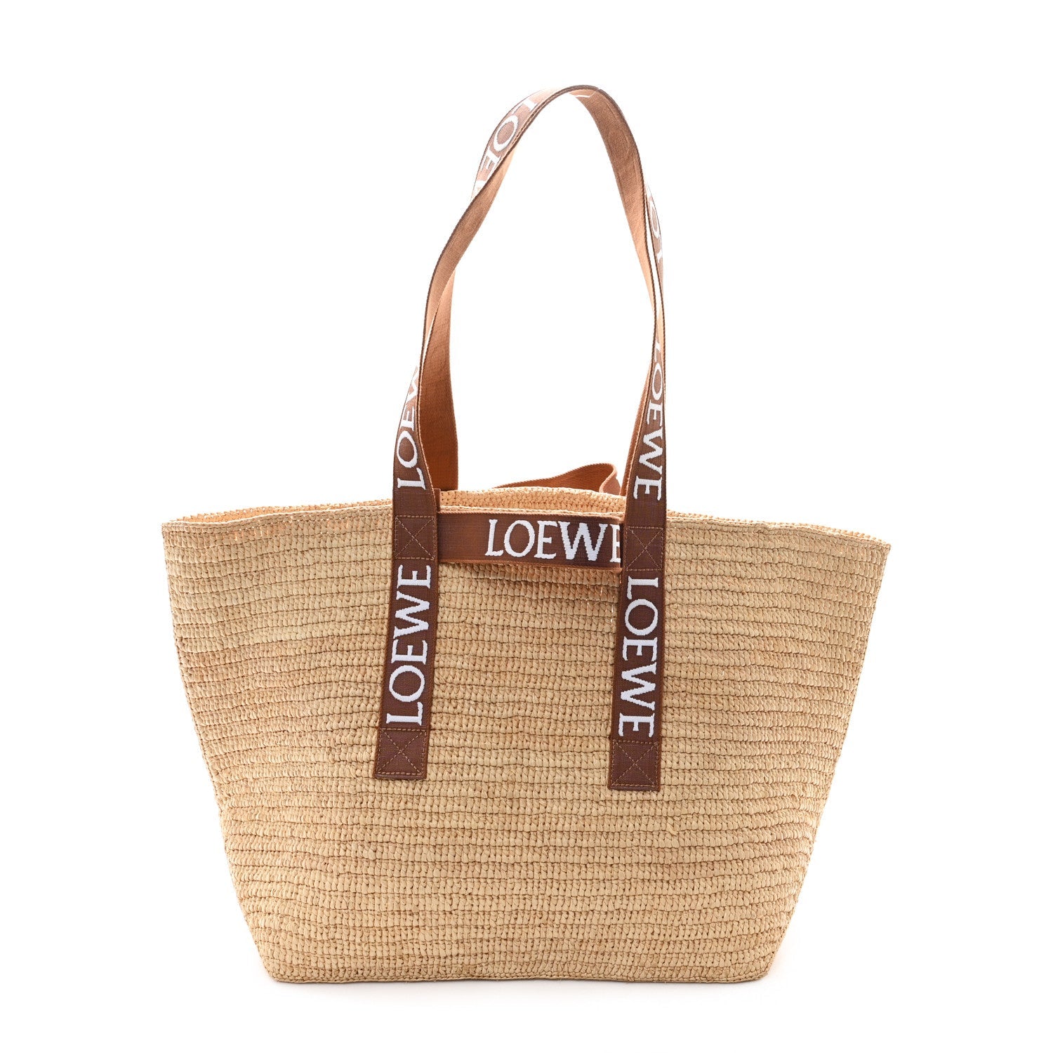 Raffia Paulas Ibiza Fold Shopper Tote Natural Tan