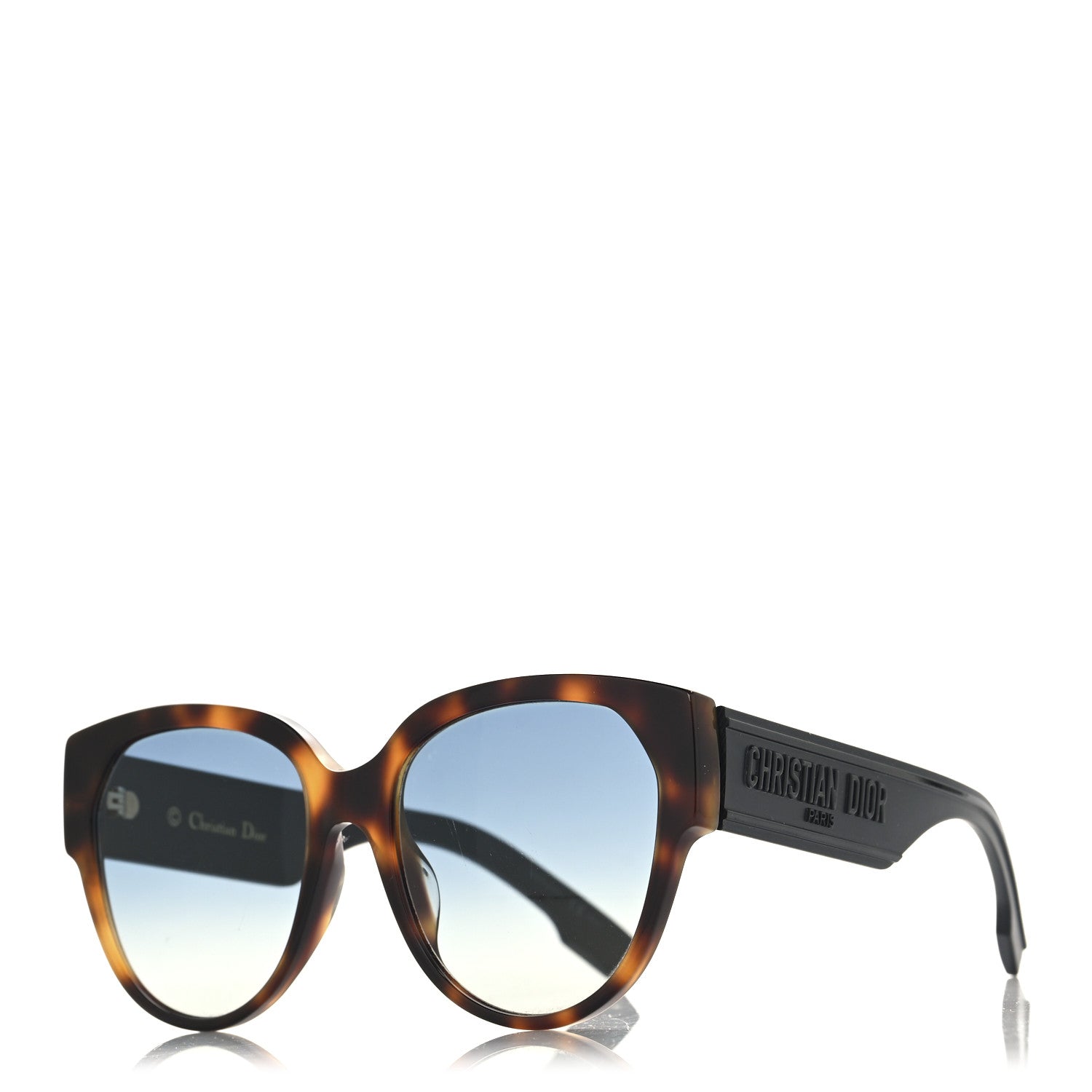 Acetate DiorID2 Sunglasses Tortoise