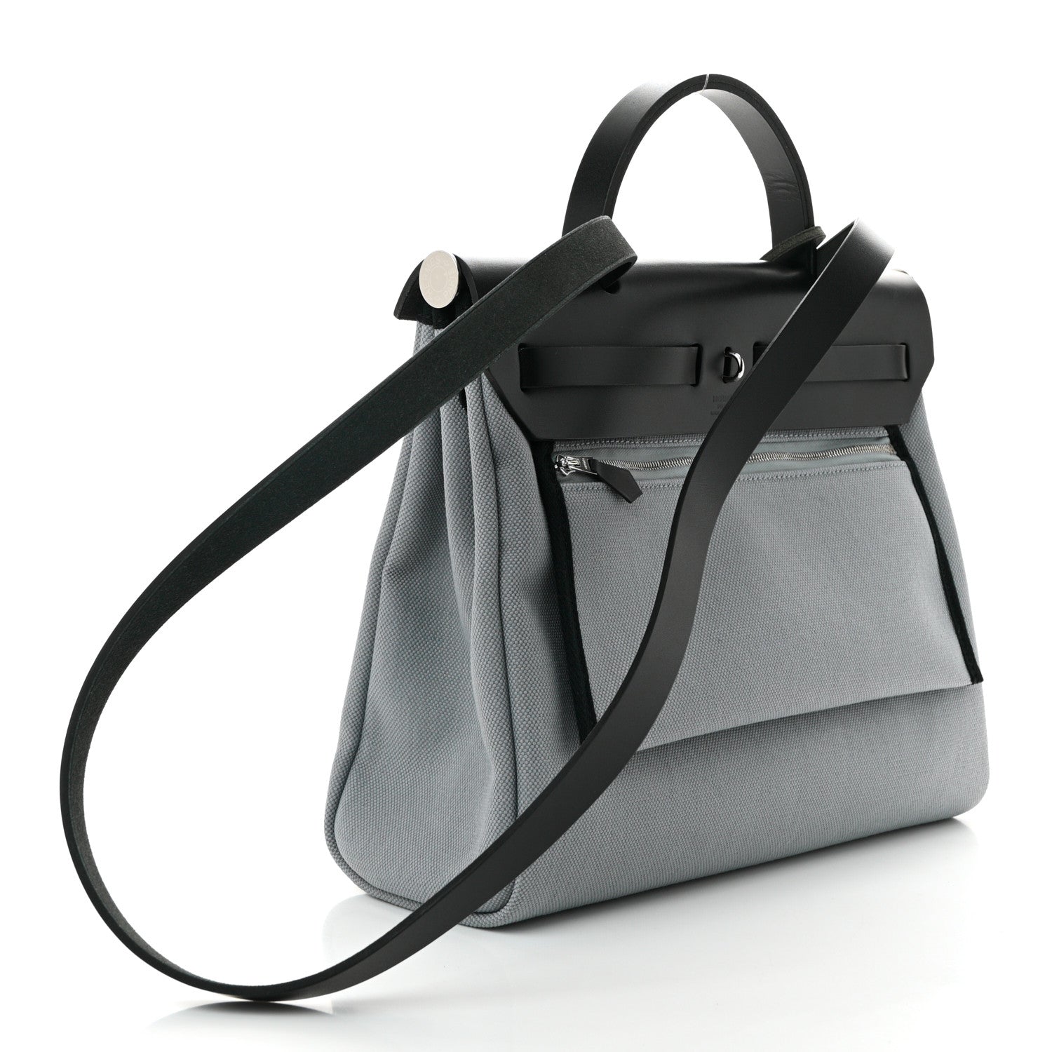 Military Toile Vache Hunter Herbag Zip Retourne 31 PM Gris Pantin Black