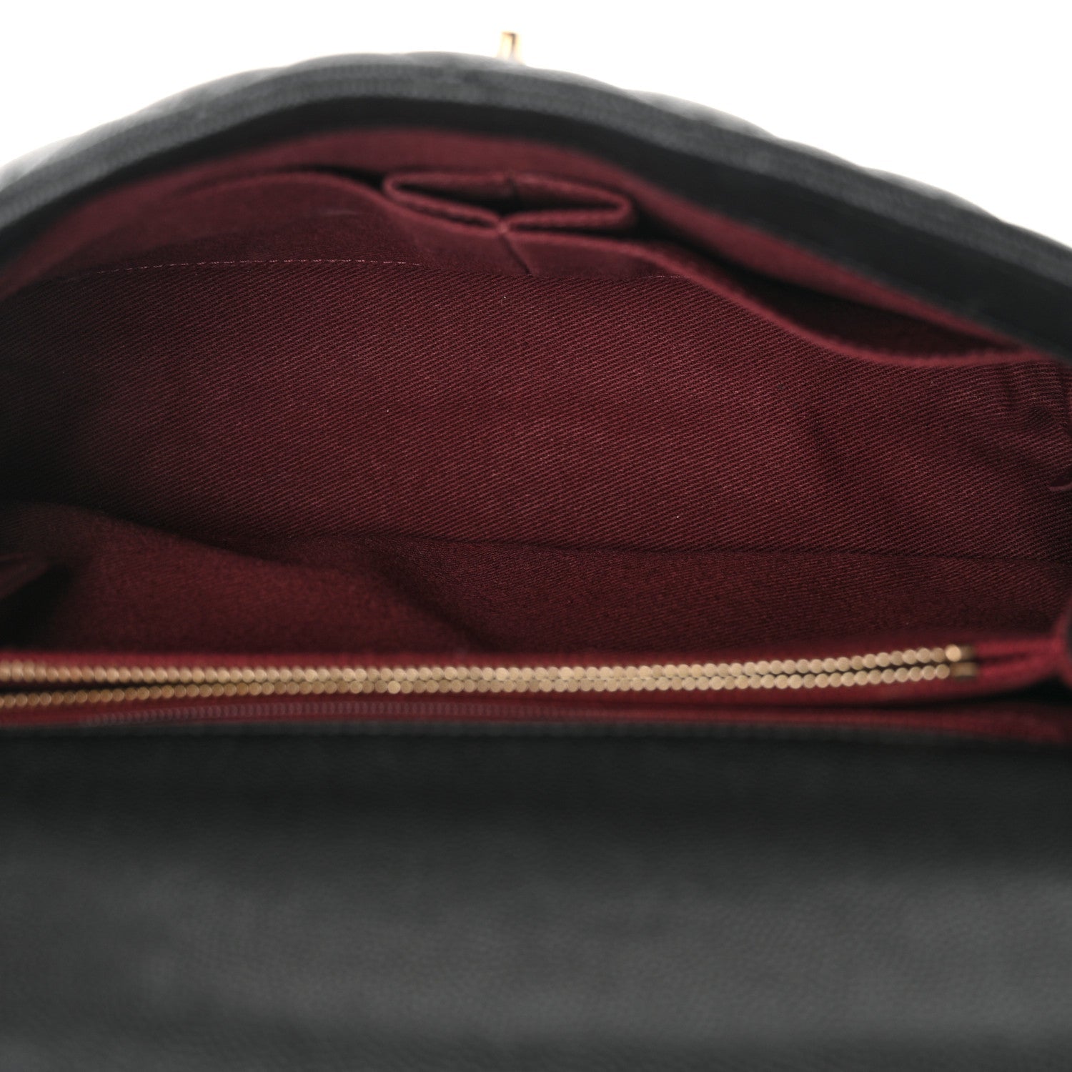 Caviar Quilted Small Coco Handle Flap Black