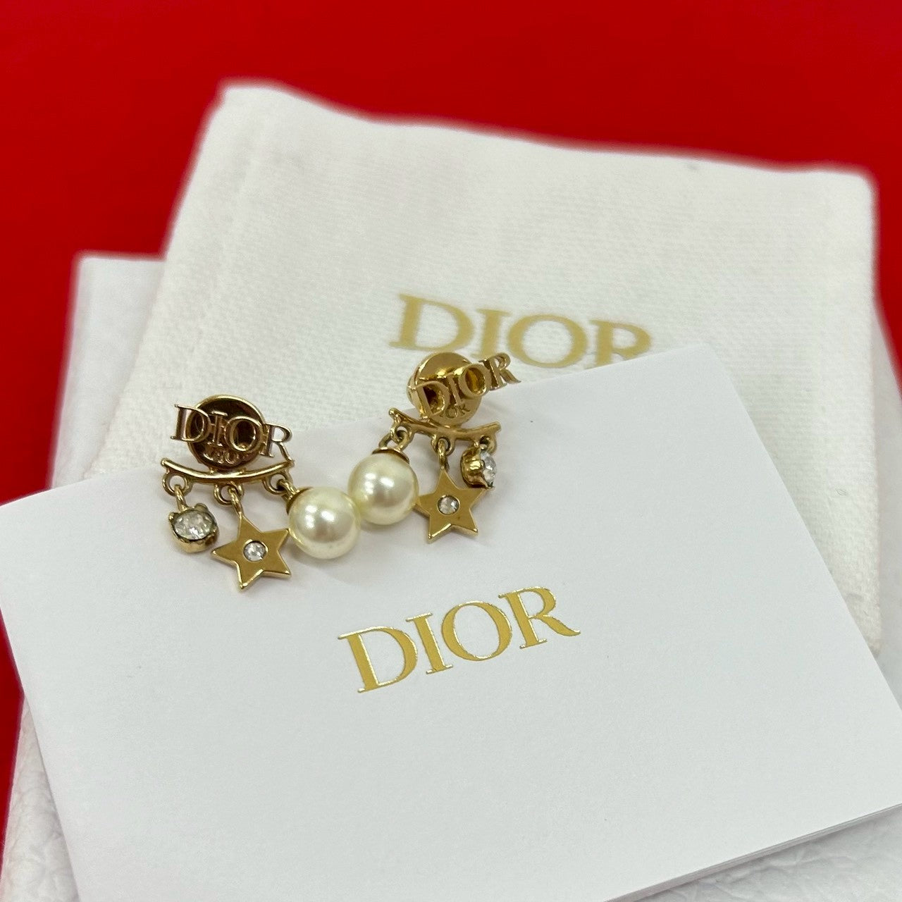 Christian Dior DiorEvoluTion Pearl Earrings