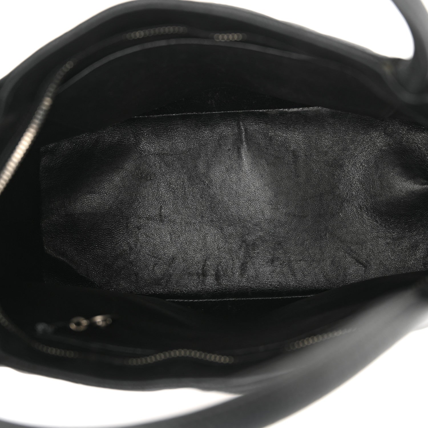 Caviar Quilted Medallion Tote Black