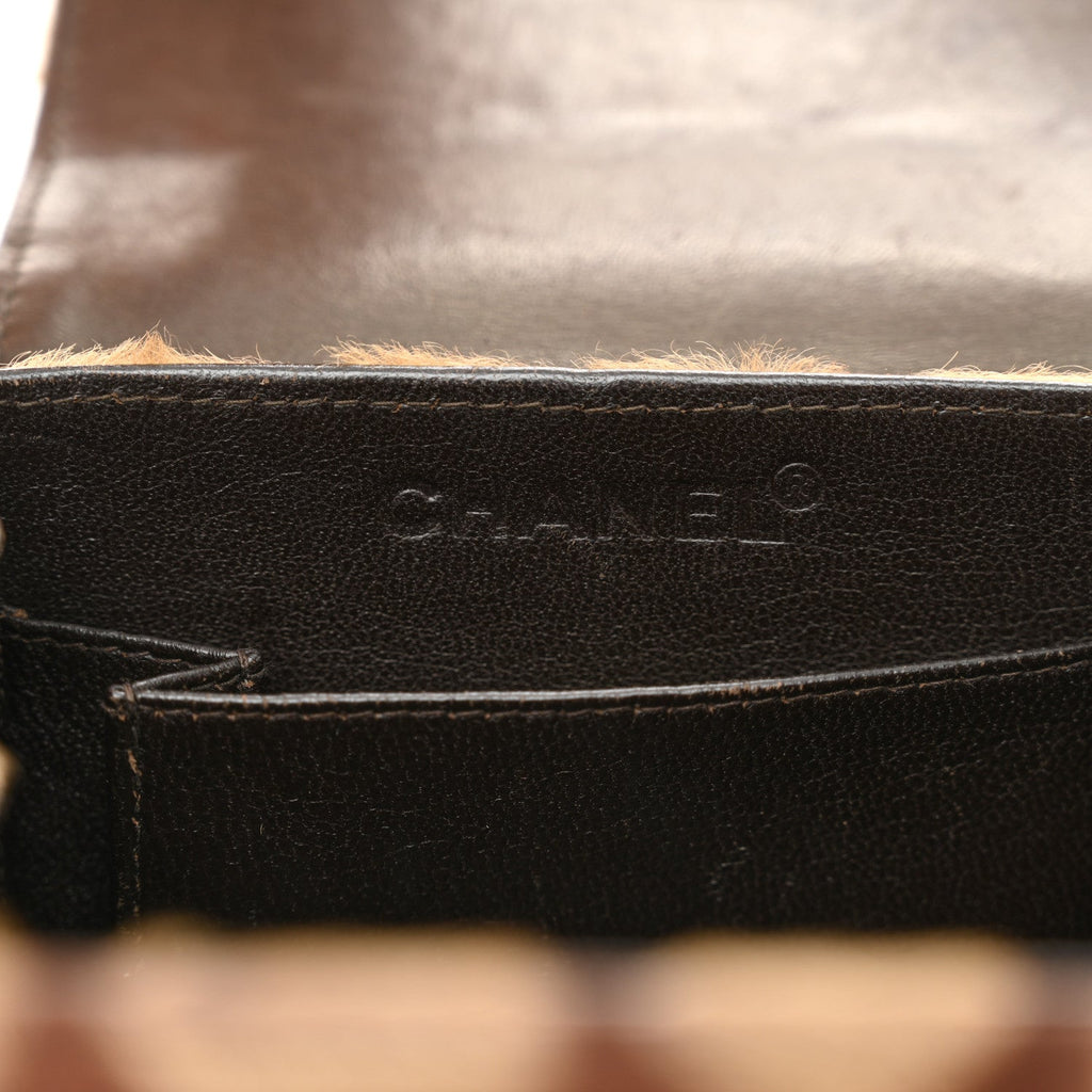 Pony Hair Reissue 2.55 Accordion Flap Brown