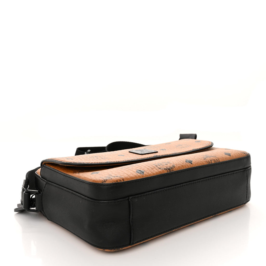 Visetos Monogram Medium Aren Crossbody Cognac