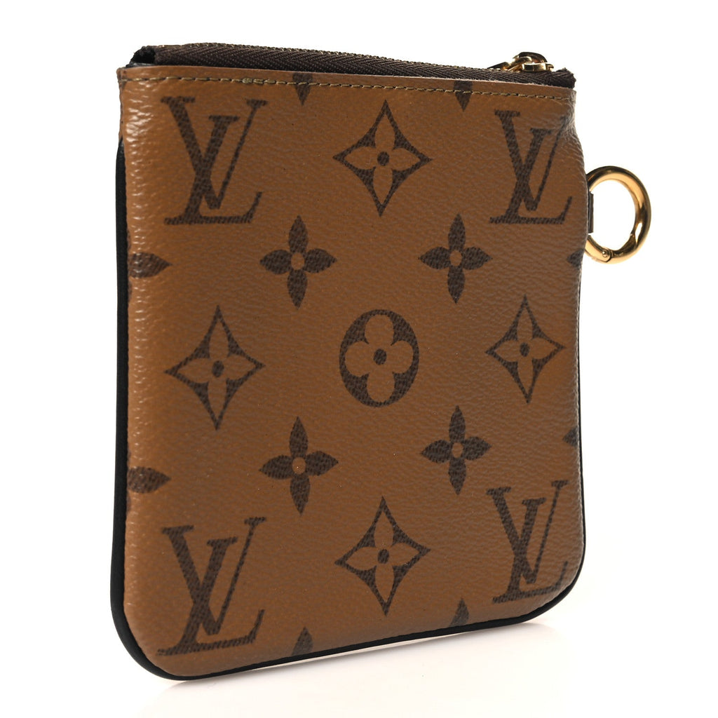 Reverse Monogram Trio Square Pouch