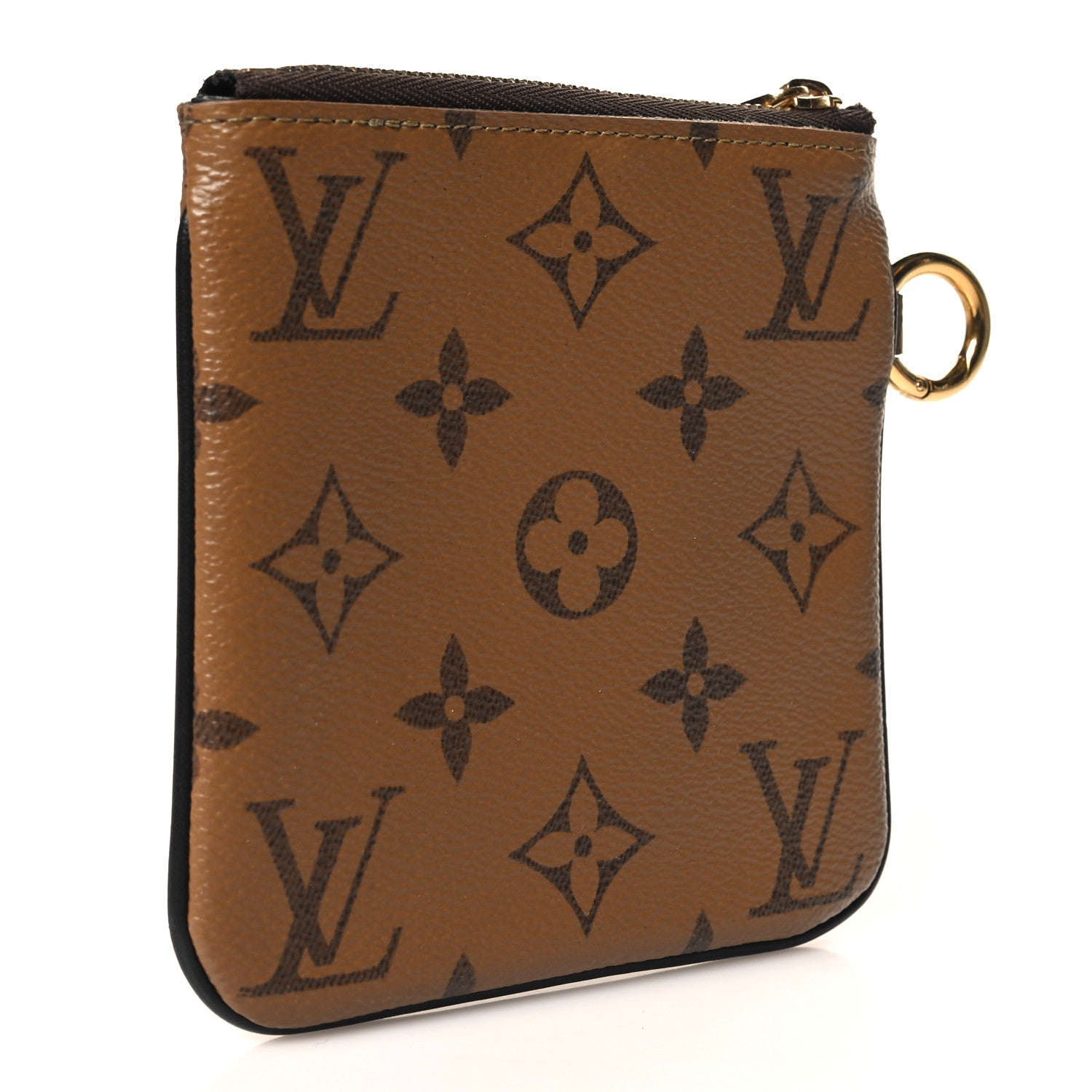 Reverse Monogram Trio Square Pouch