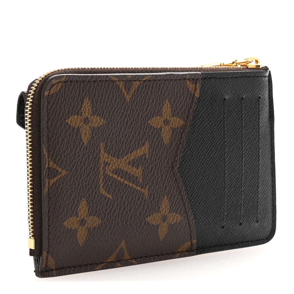 Monogram Recto Verso  Holder Black