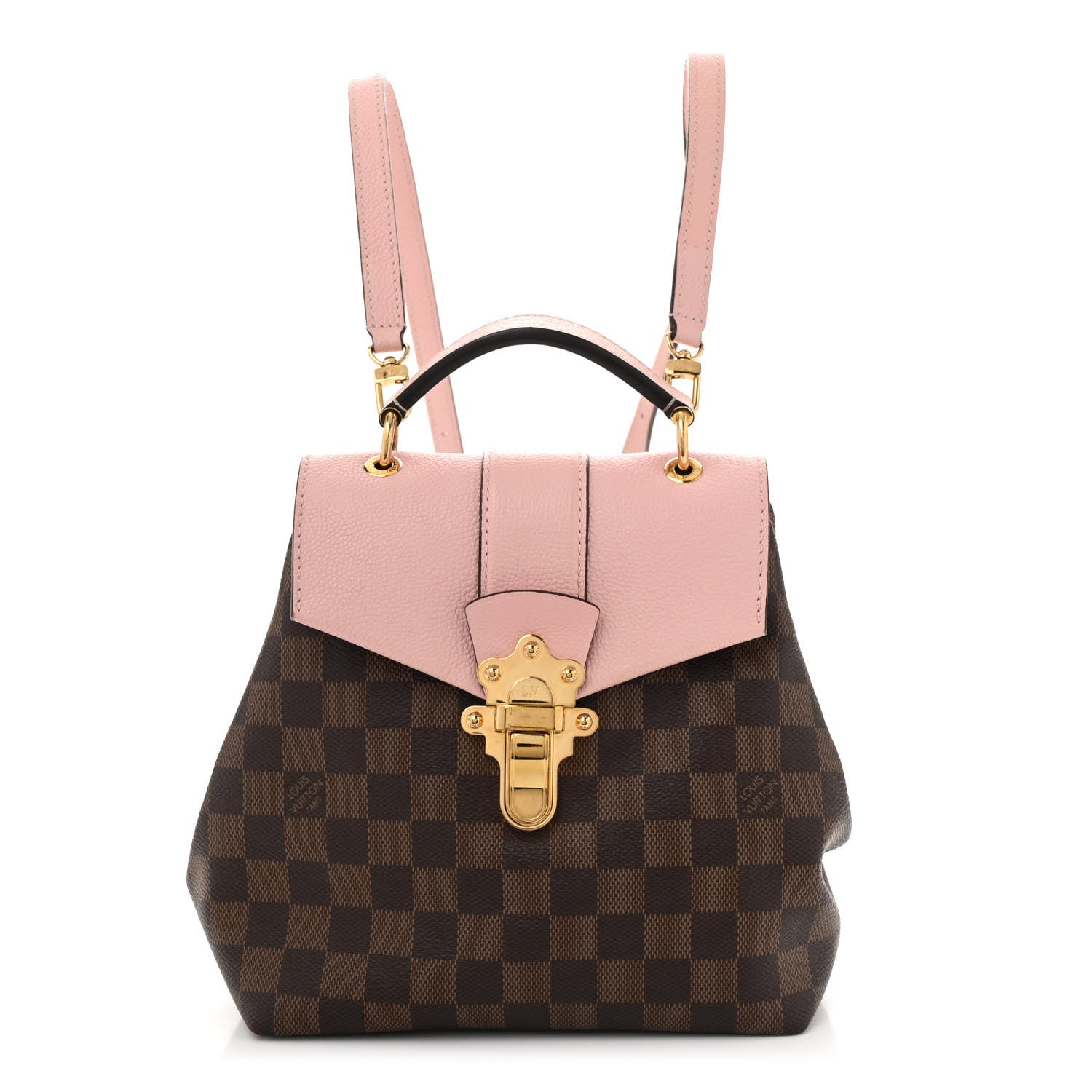 Damier Ebene Clapton Backpack Magnolia
