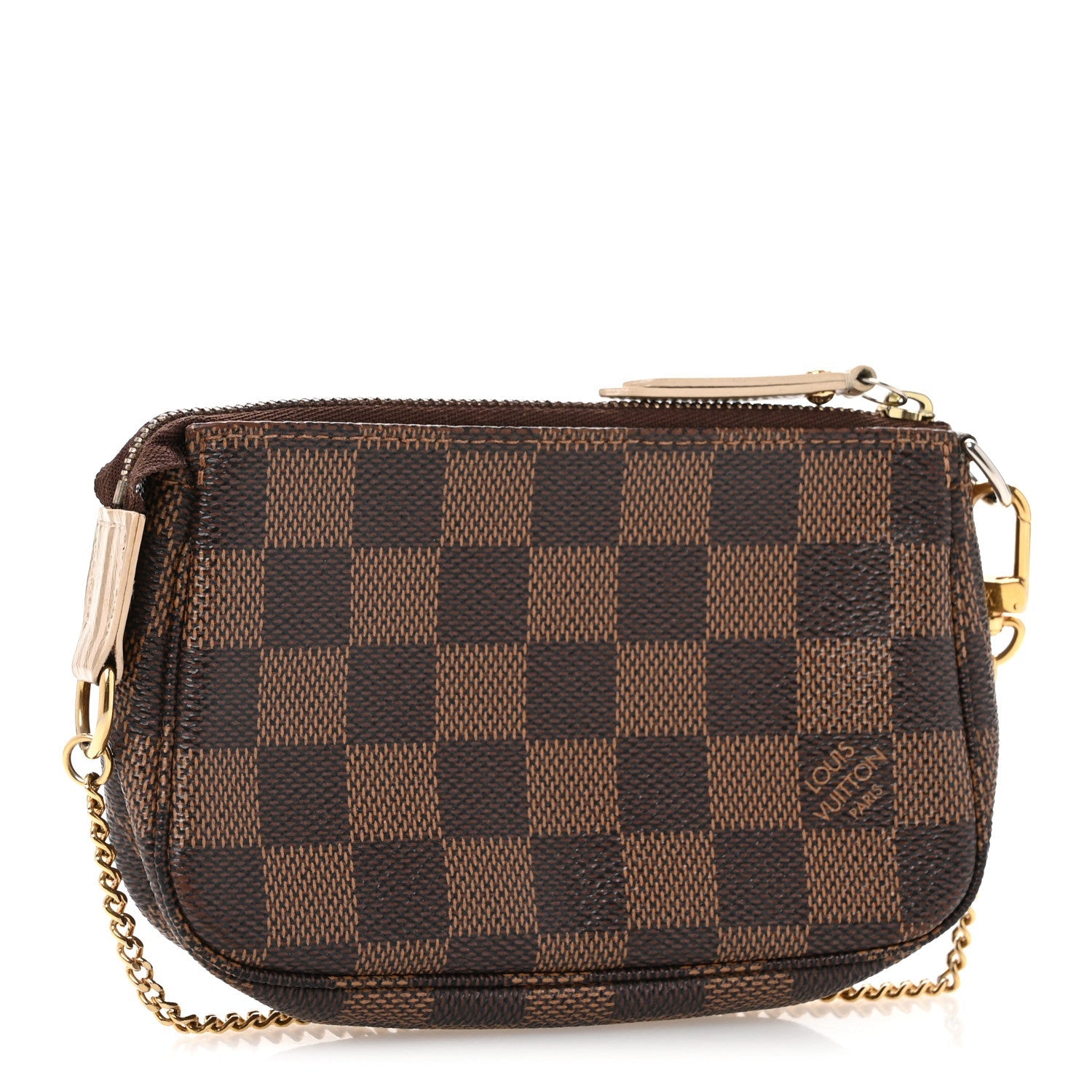 Damier Ebene Trunks and Locks Mini Pochette Accessories