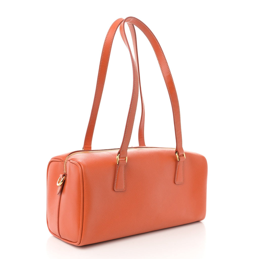 Saffiano Lux Bauletto Papaya