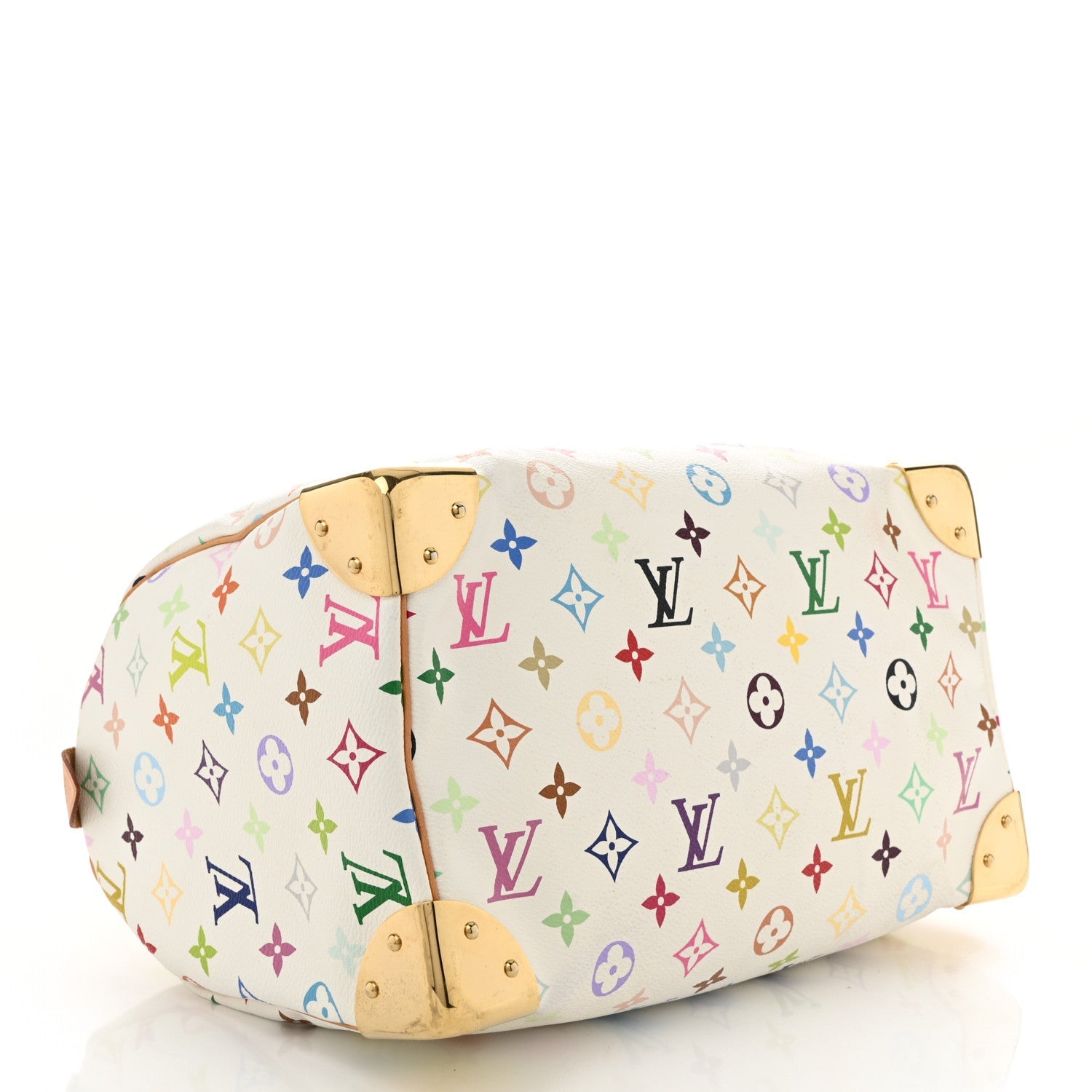 Monogram Multicolor Speedy 30 White