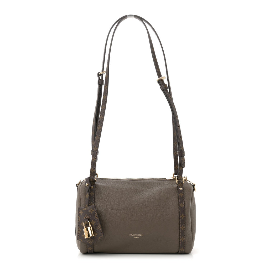 Calfskin Monogram Express PM Smoke Gray