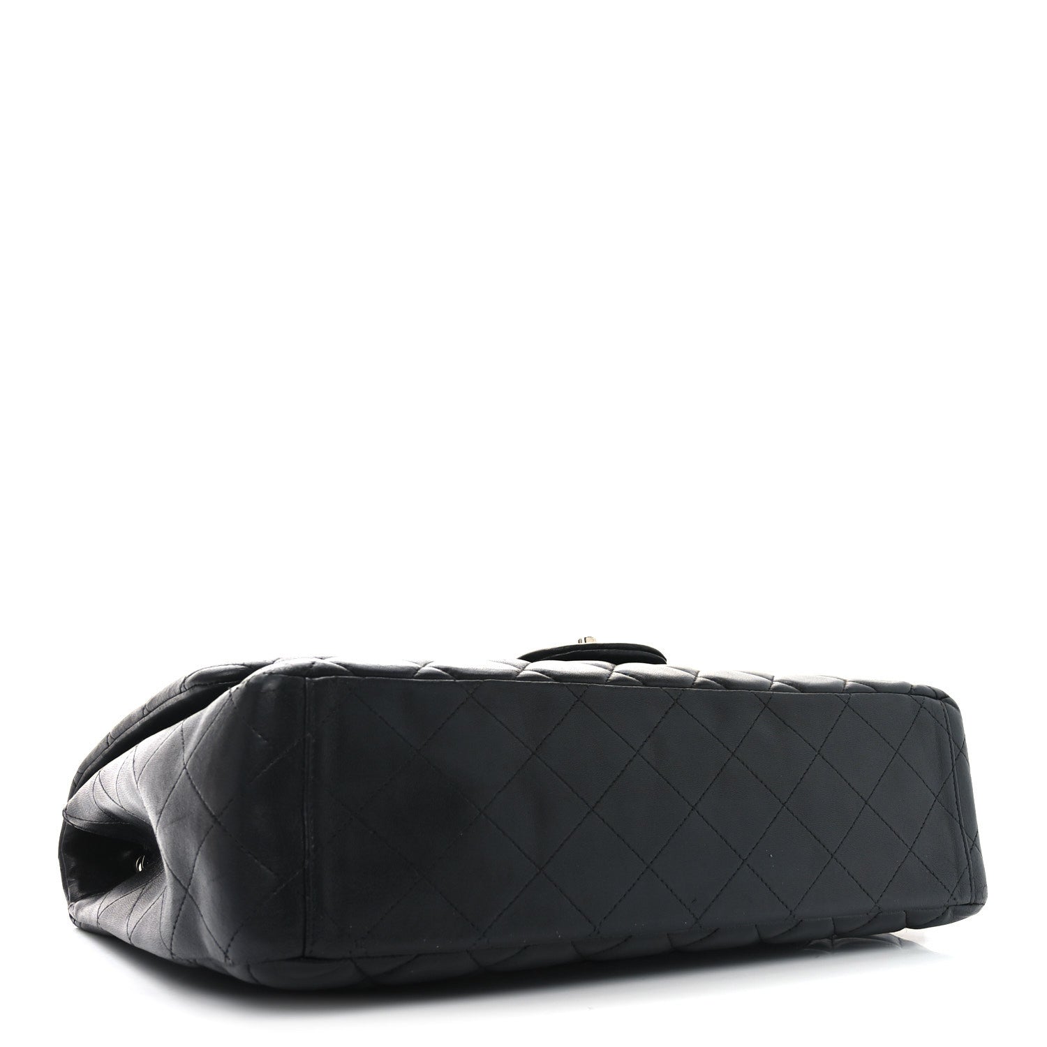 Caviar Quilted Maxi Single Flap Black