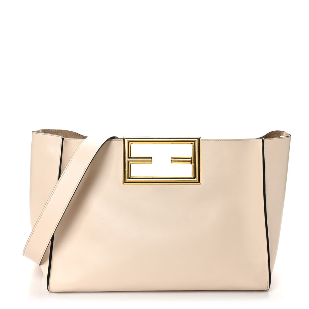 Vitello King Medium Fendi Way Tote Camelia