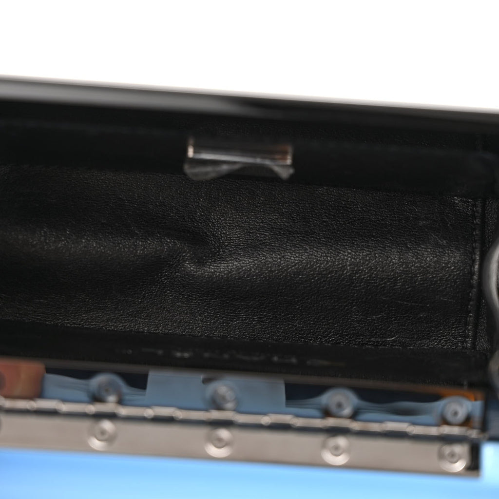 Plexiglass Plexi Coco Bag Black Blue