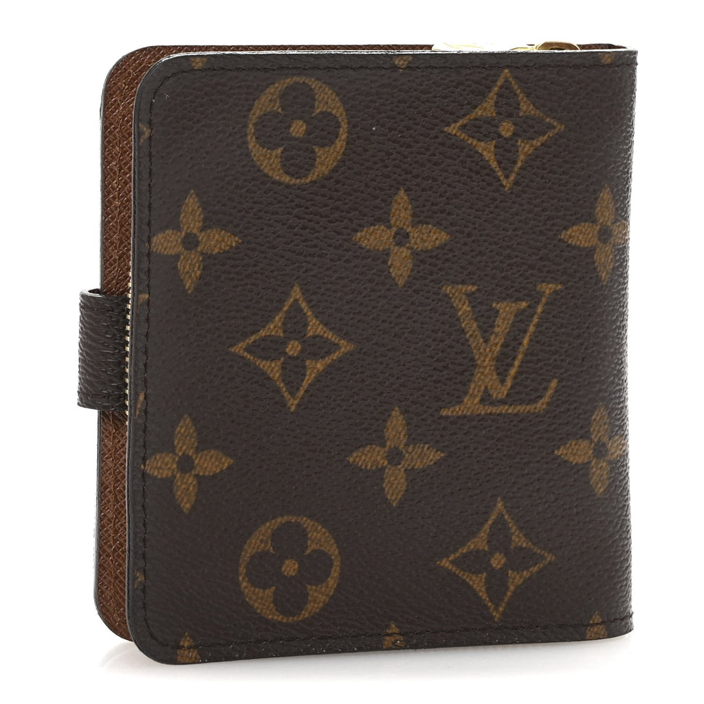 Monogram Compact Zippe Zipped Wallet