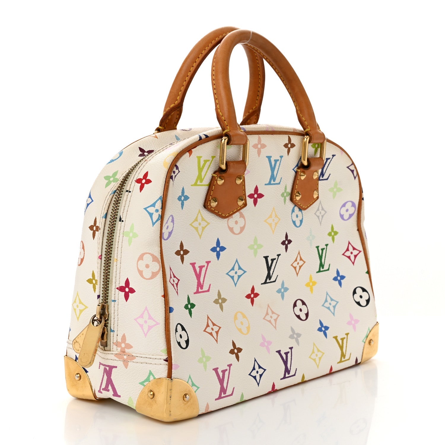 Monogram Multicolor Trouville White