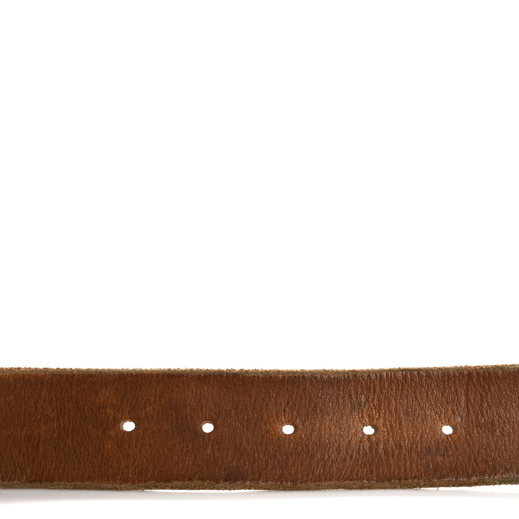 Faded Calfskin Double G 40mm Belt 95 38 Cuir