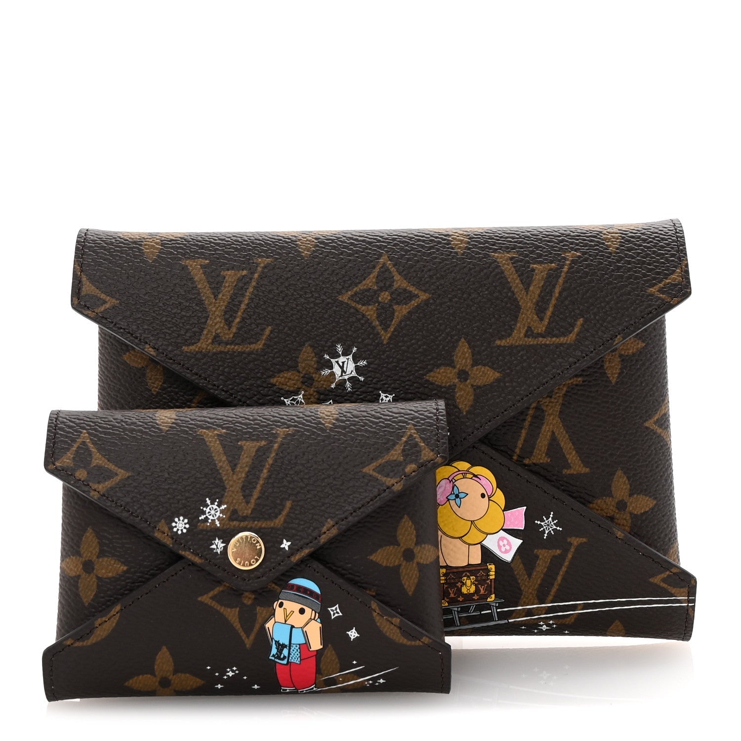 Monogram 2023 Christmas Animation Kirigami Pochette Set