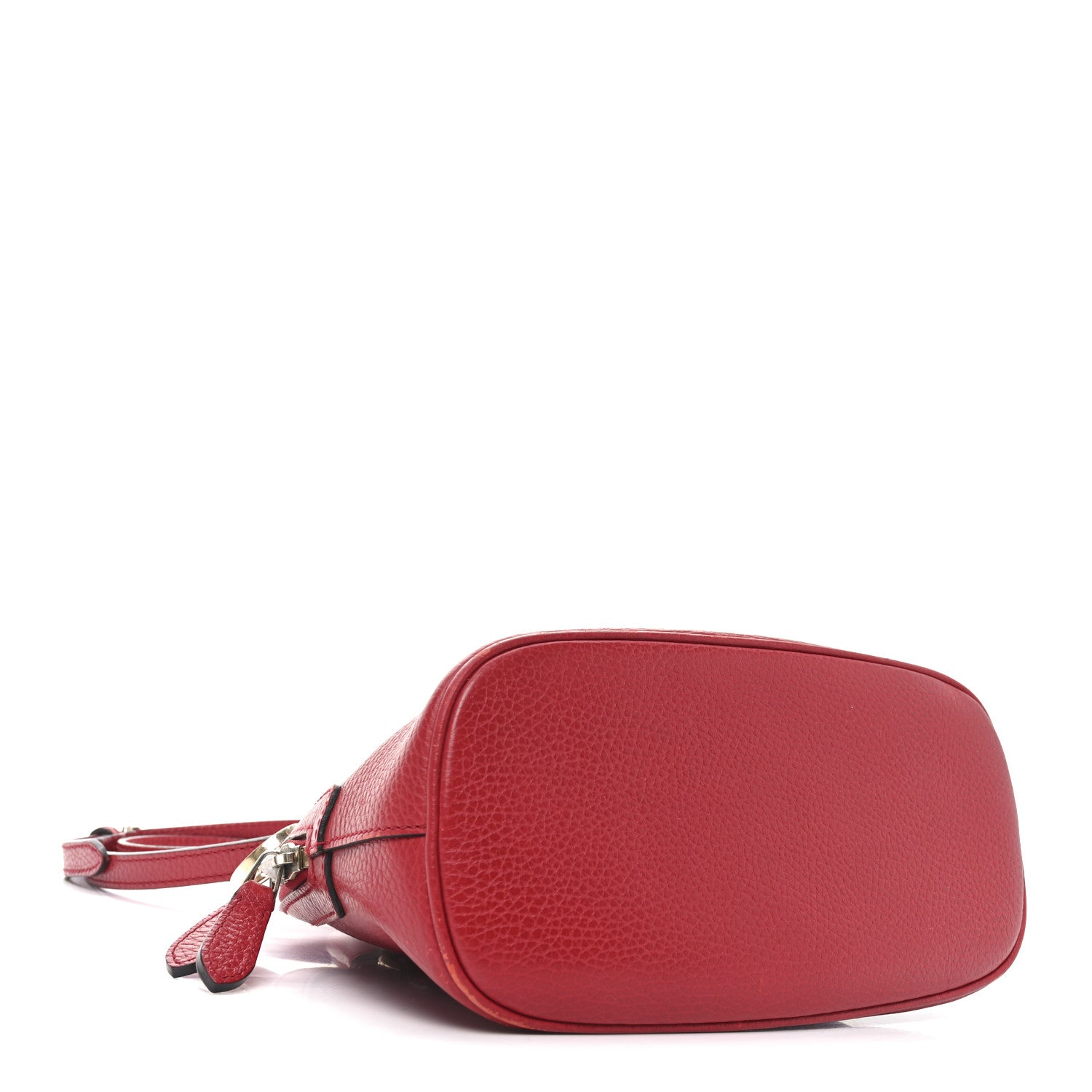 Dollar Calfskin Small GG Charm Dome Bag Red