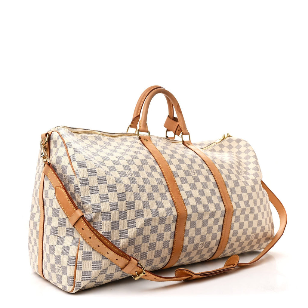 Damier Azur Keepall Bandouliere 55