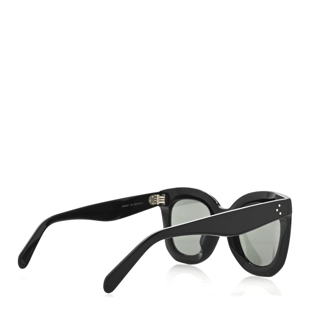 Oversized Round Sunglasses CL4005FN Black